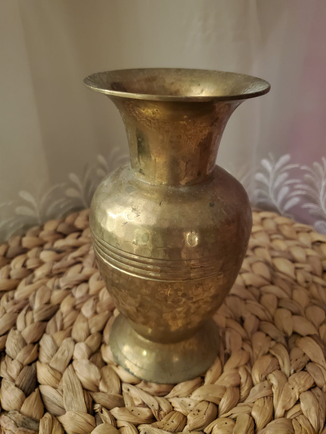 Brass vase