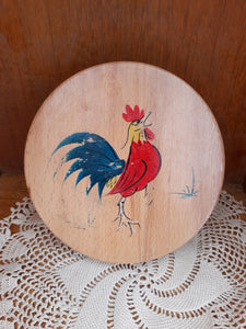 Rooster hamburger press