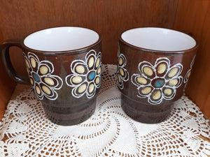 Boho flower child coffee mugs
