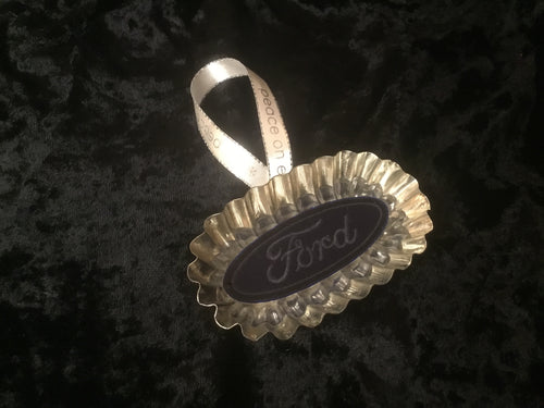 Mini tart Christmas ornament