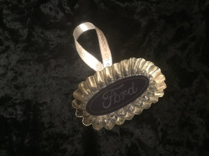 Mini tart Christmas ornament