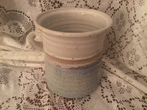 Handmade Pottery Utensil Crock