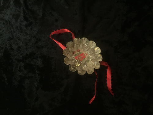 Mini tart Christmas ornament