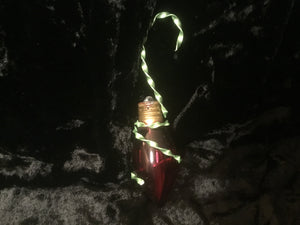 Wire Christmas Bulb Ornaments