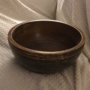 Primitive dough bowl