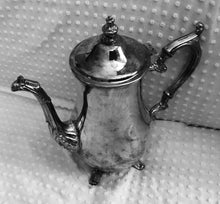 Vintage silver coffee pot