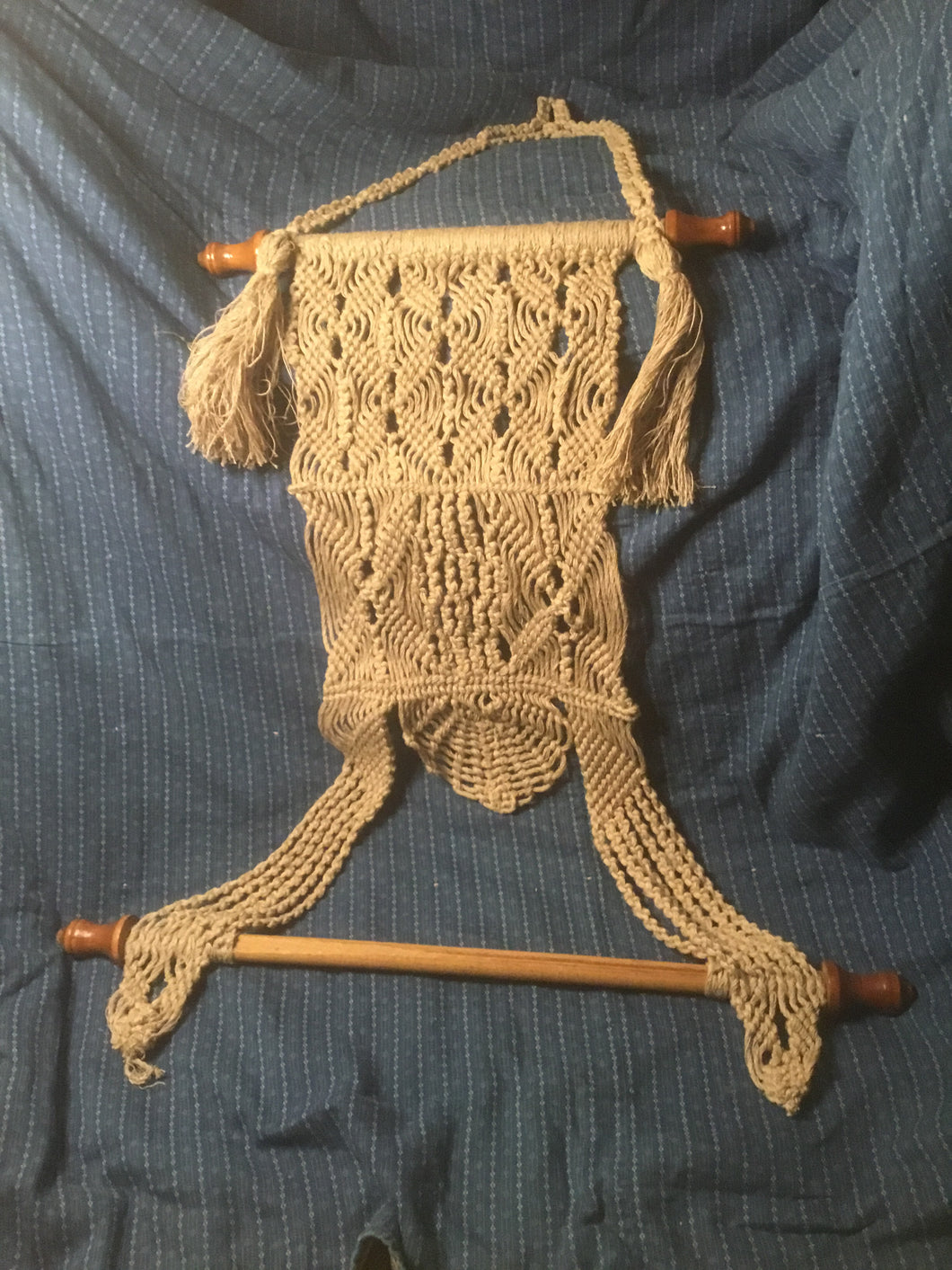 Boho macramae wall hanging