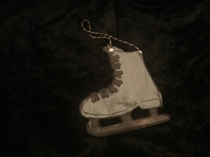 Ice skate ornament