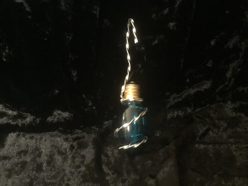 Wire Christmas Bulb Ornaments